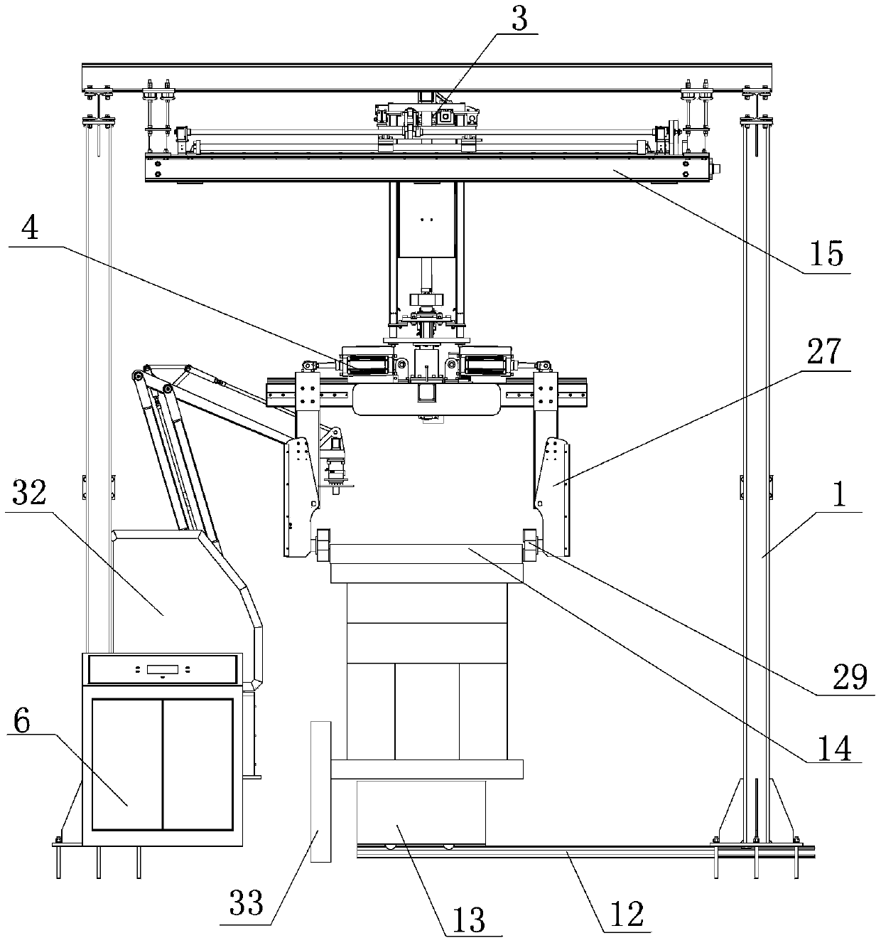 Injection mold automatically-disassembling device