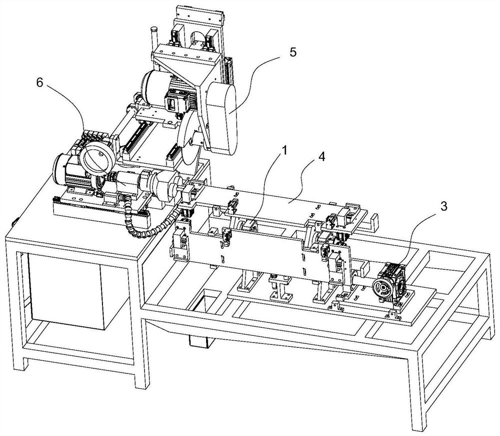 Positioning device, overturning positioning module and equipment for aluminum profile punching and cutting