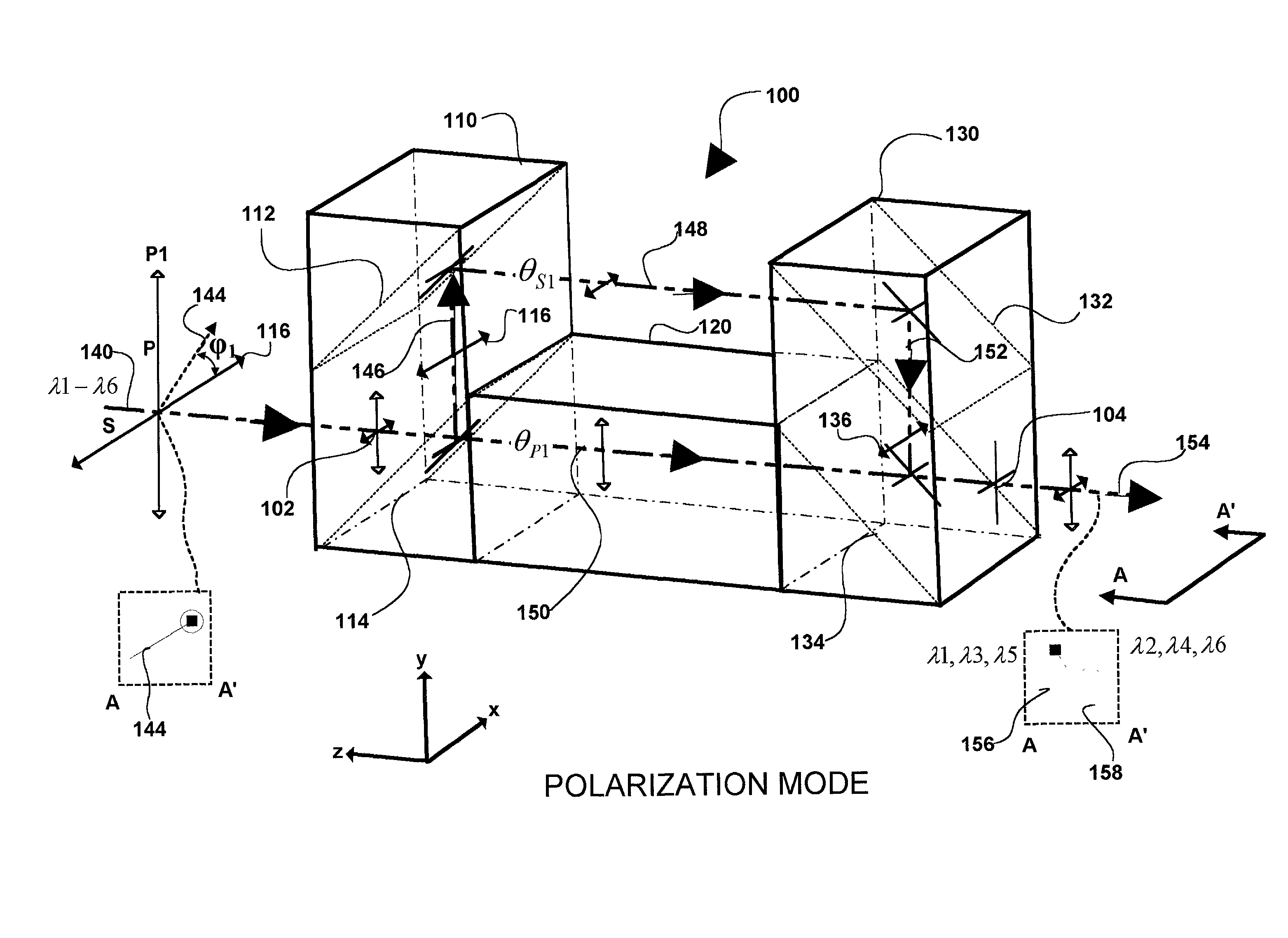 Method and apparatus for an optical filter
