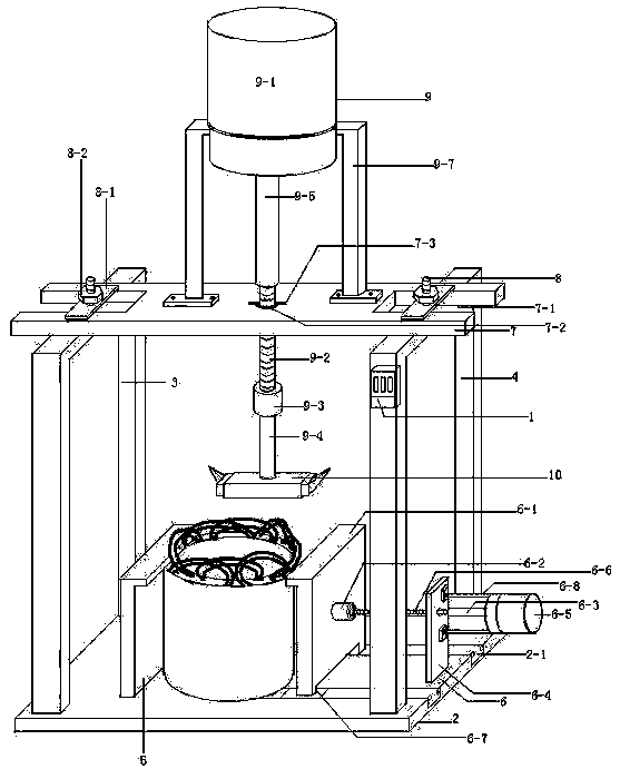 Device for electrically disassembling stator winding of motor