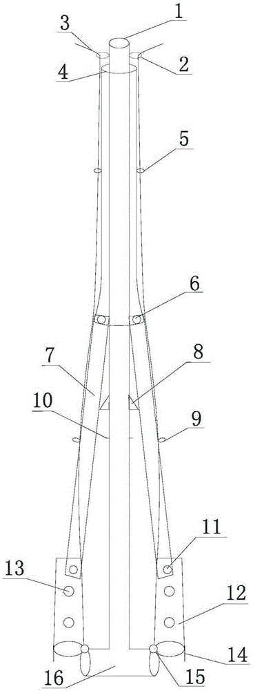 A spring arm type multi-point displacement gauge anchor head for soft ground