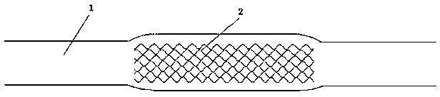 A mesh breathable wide and narrow knitted belt and its manufacturing method