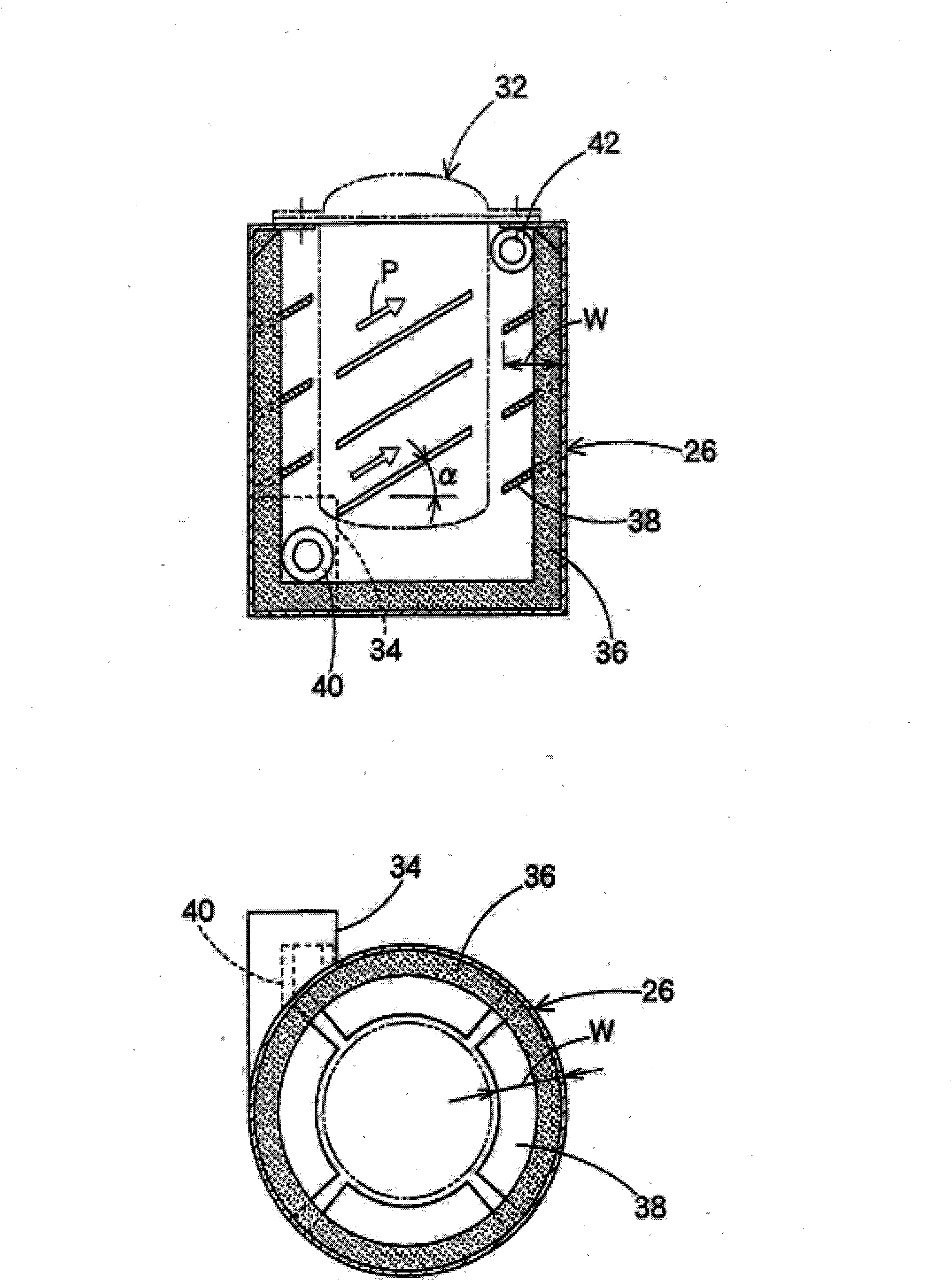Innocent treatment and oily recovery device of polymer waste