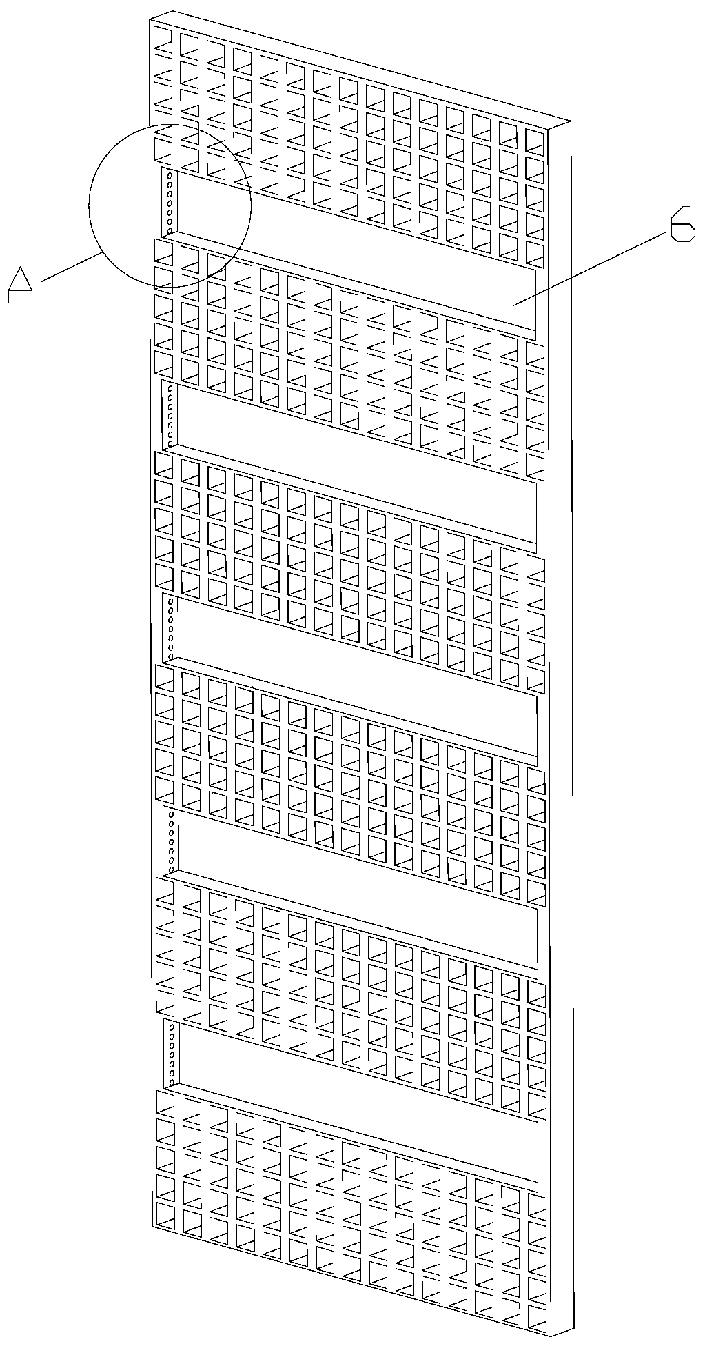 Space-adjustable cultchless oyster breeding device