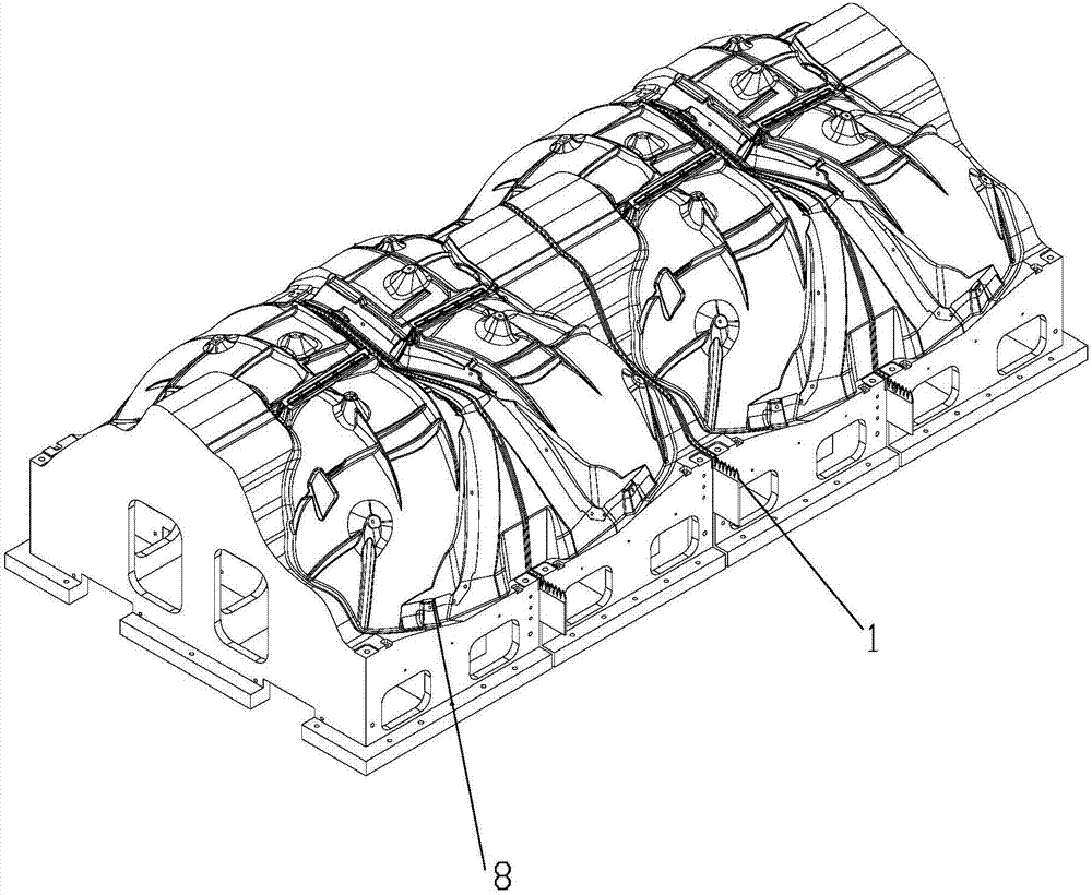 Cutting tool mechanism of automobile acoustic component die