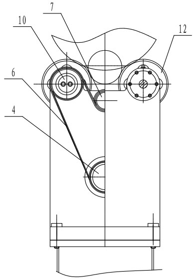 Pipe rotating device