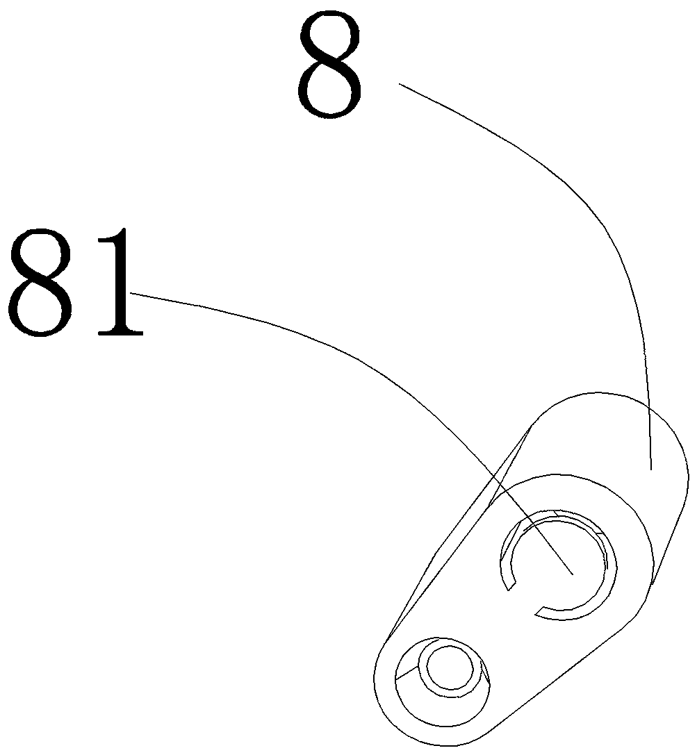 Hose connector of one-off dental handpiece