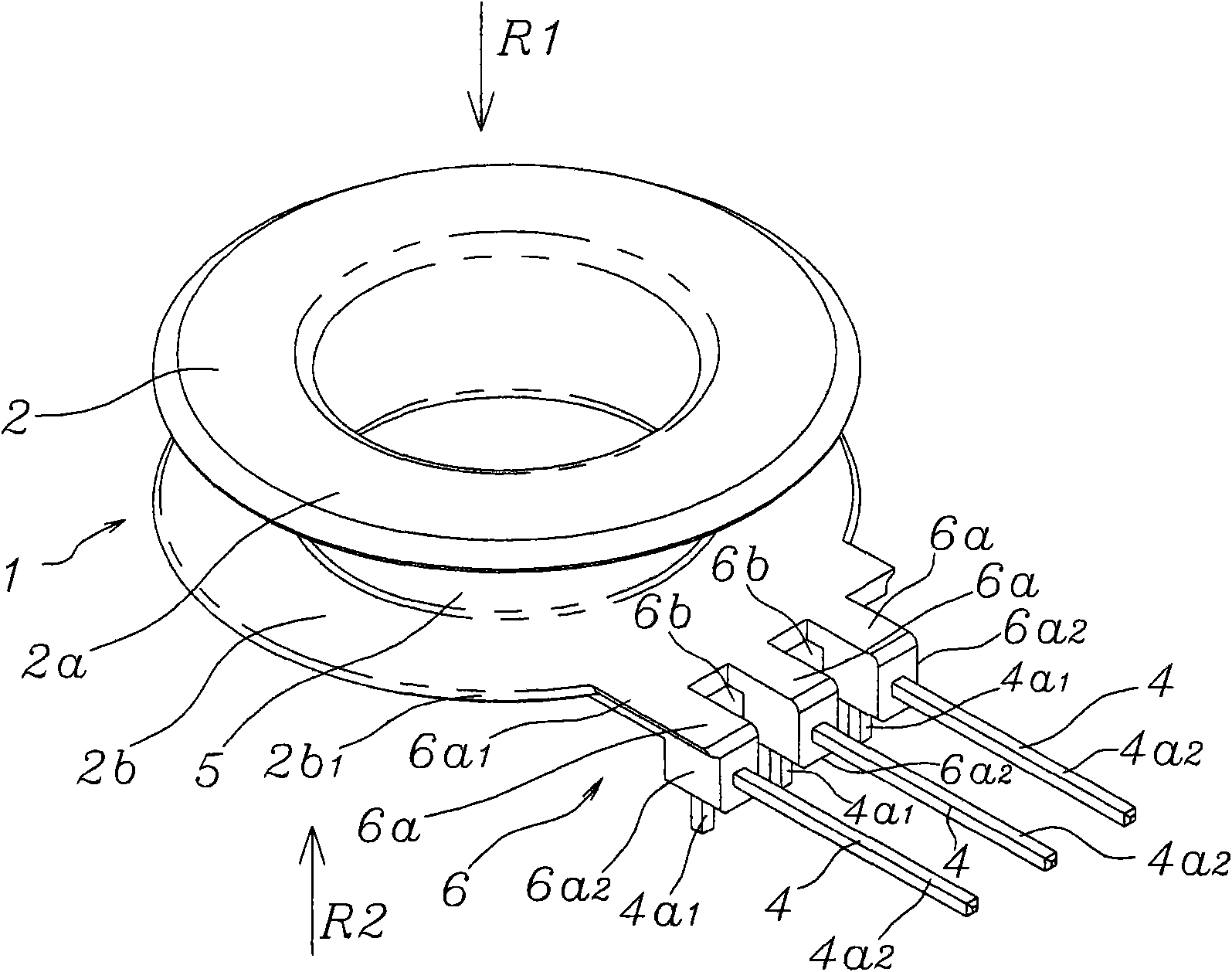 Electromagnetic coil and framework thereof