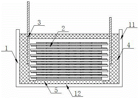 Metalized safety film layer stacked-type pulse capacitor