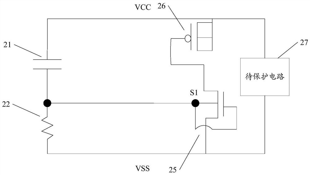 esd protection circuit and electronic device