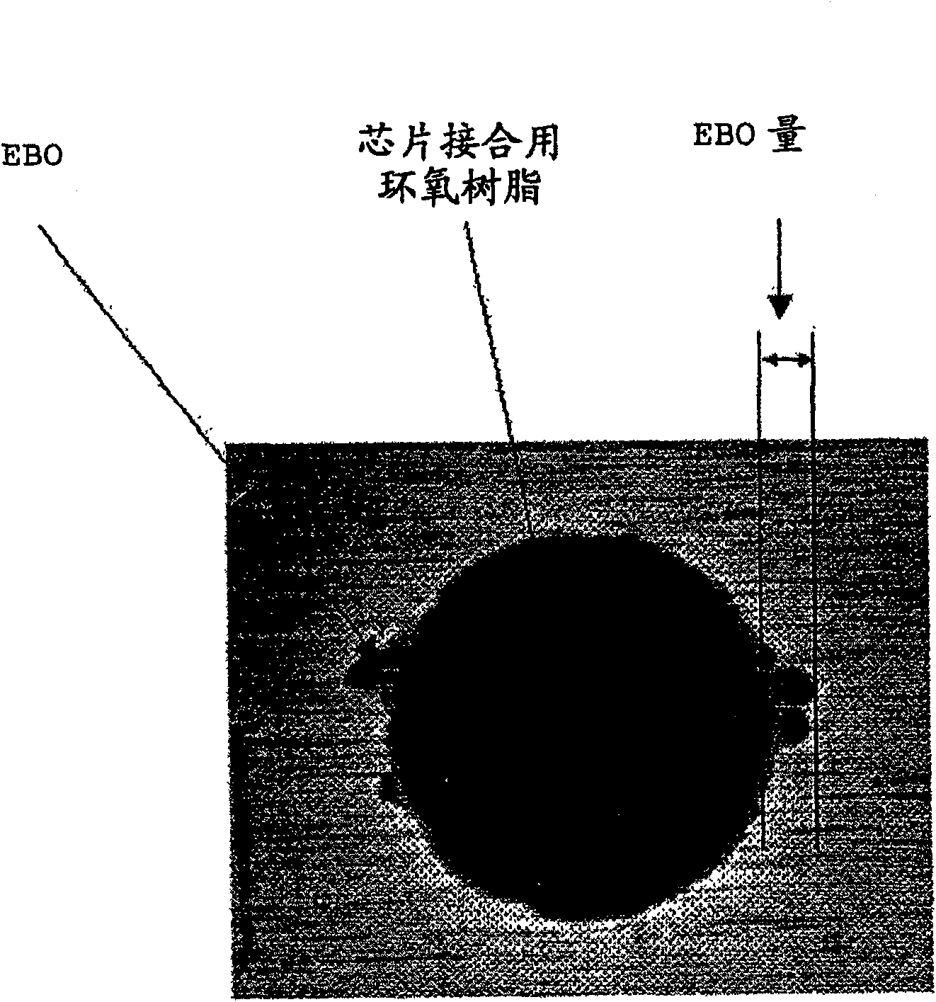 Epoxy bleedout-preventing agent and method, wiring substrate and semiconductor package