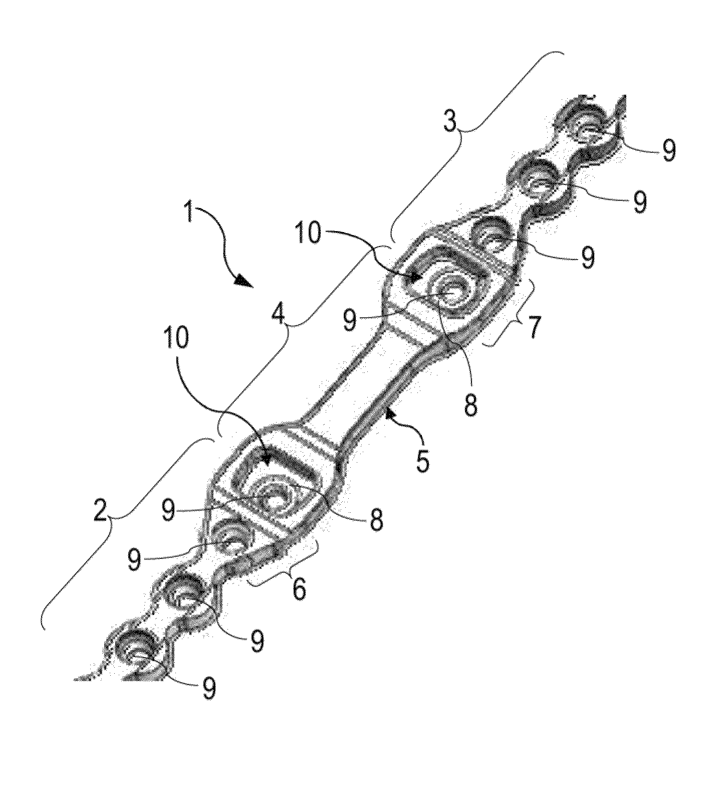 Sternal plate type sternal closure comprising an integral severing site member