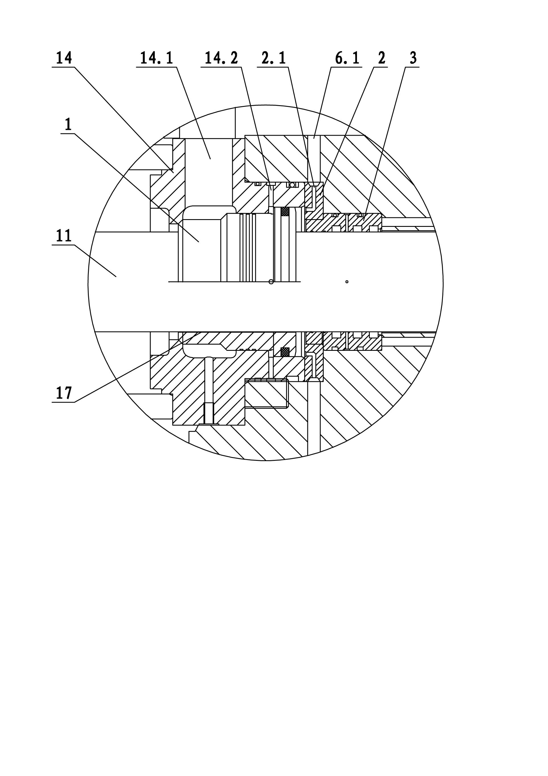 Clamping mechanism of injection molding machine