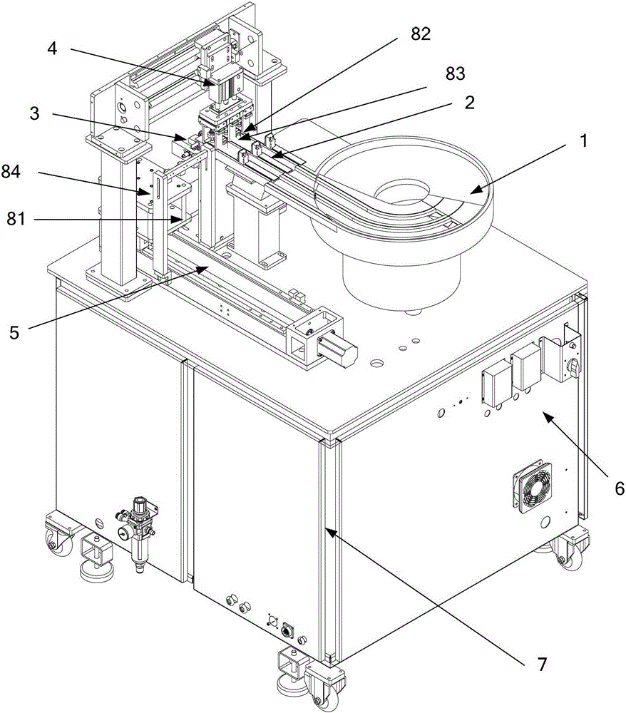 Automatic pin supply equipment