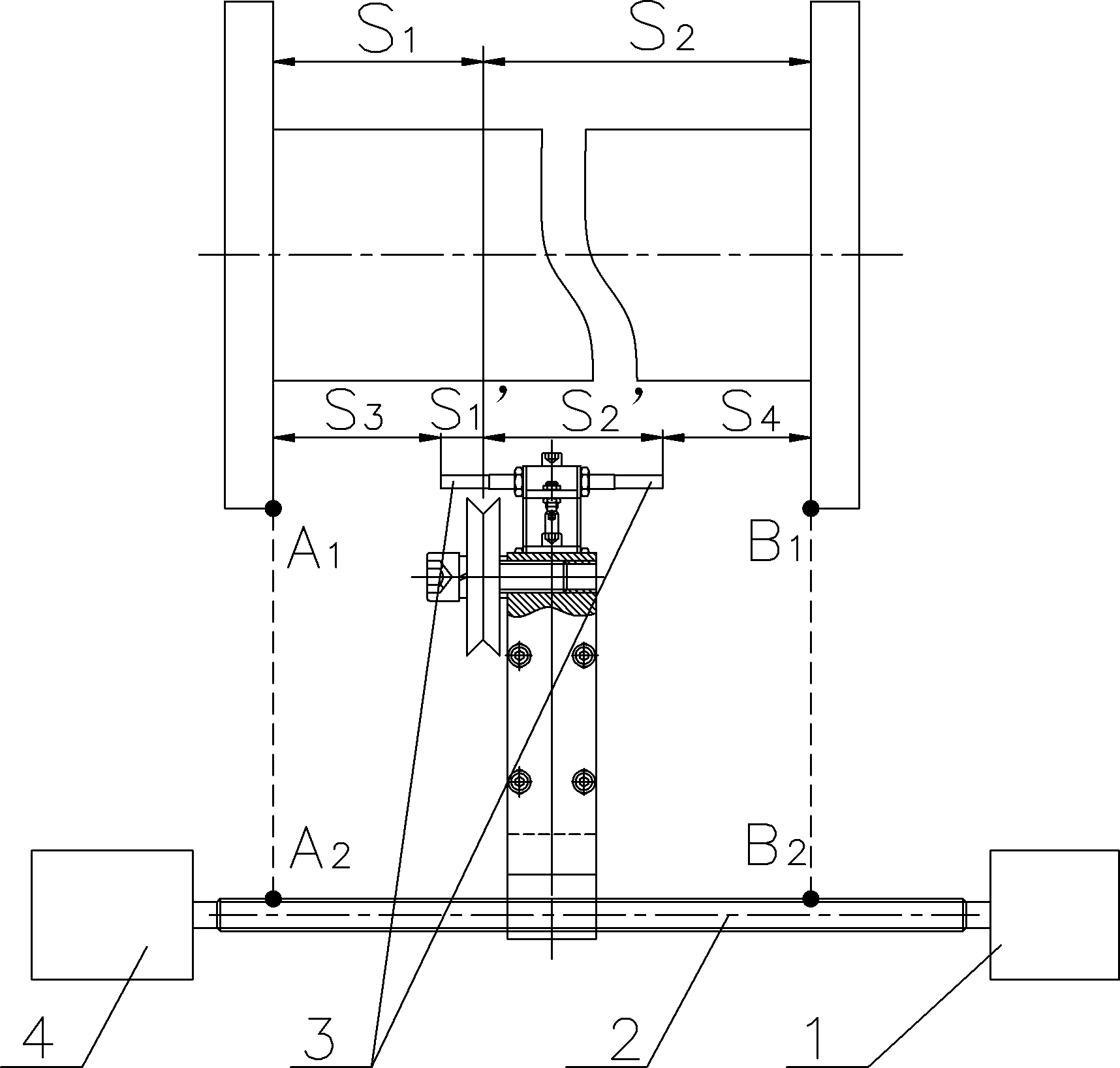 Position detecting device for edge of winding-up H-shaped wheel