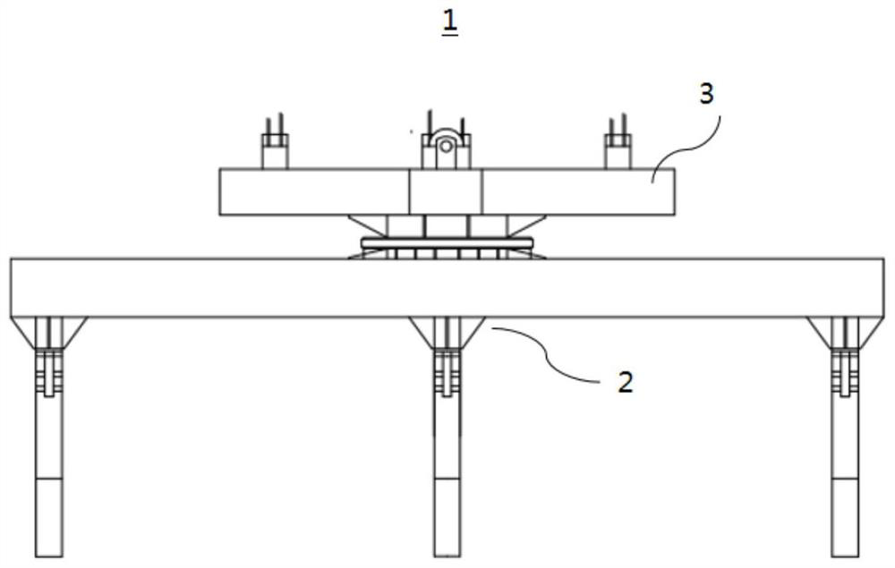 Bar slowly-cooled material lifting appliance with self-closing release function
