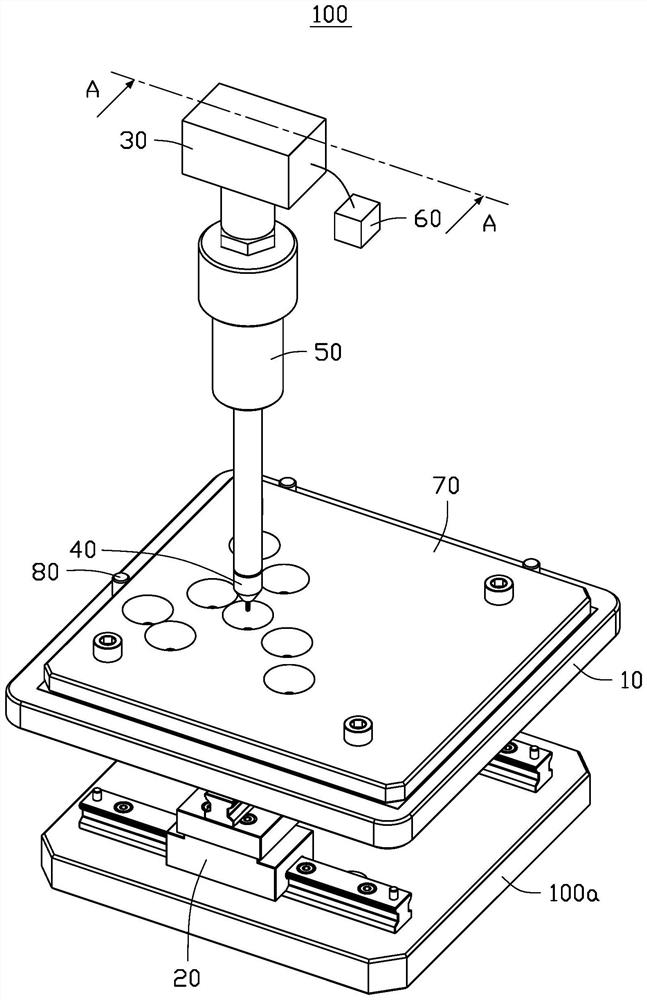 Tension testing device