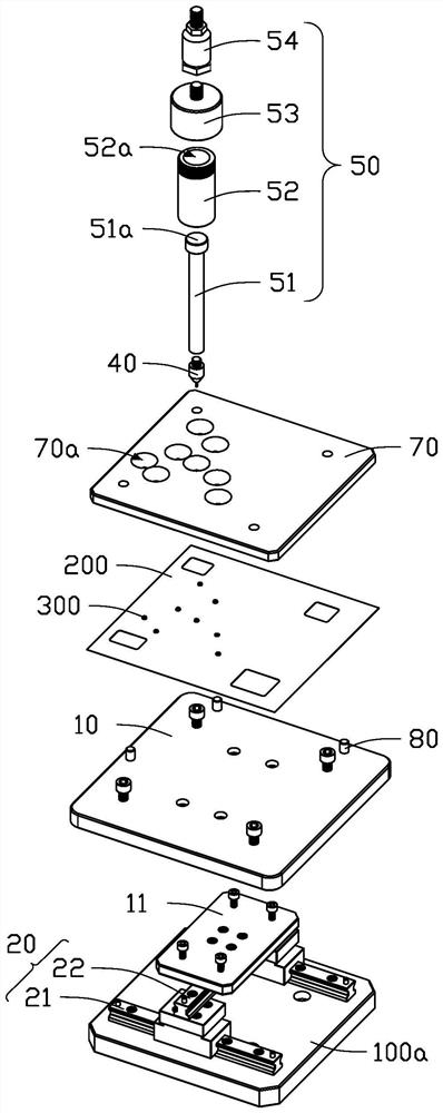 Tension testing device