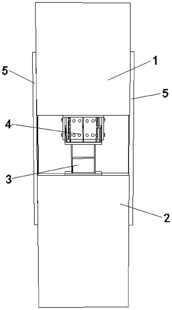 Adjustable energy dissipation prefabricated wall column