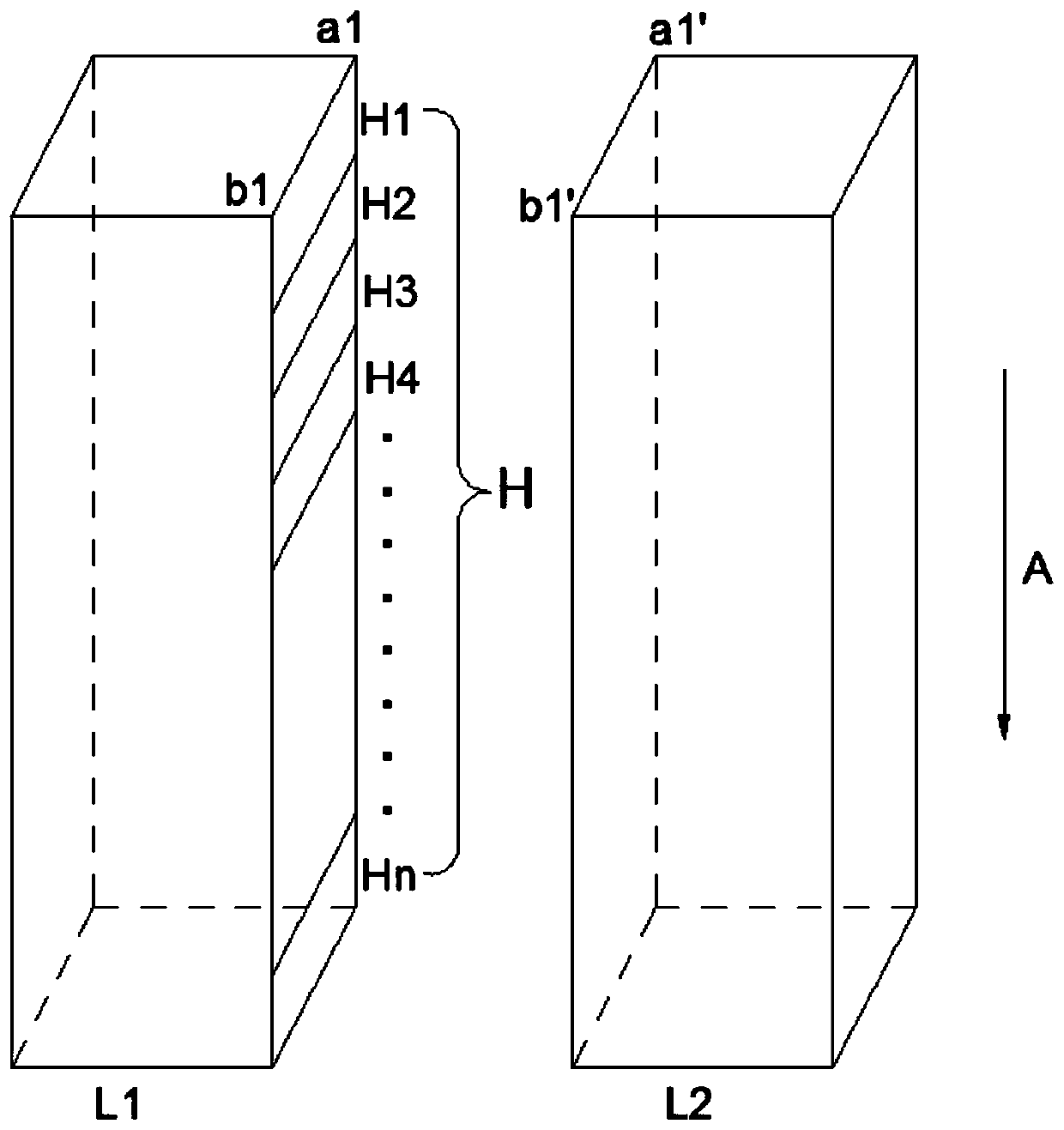 Method for evaluating concrete stability through image analysis