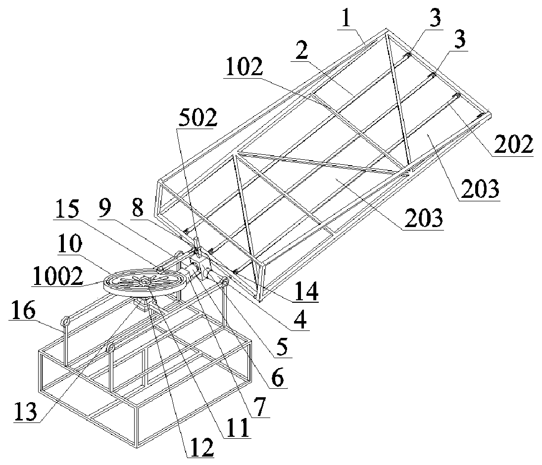Rotary vane based synchronous swing type double-flapping-wing aircraft
