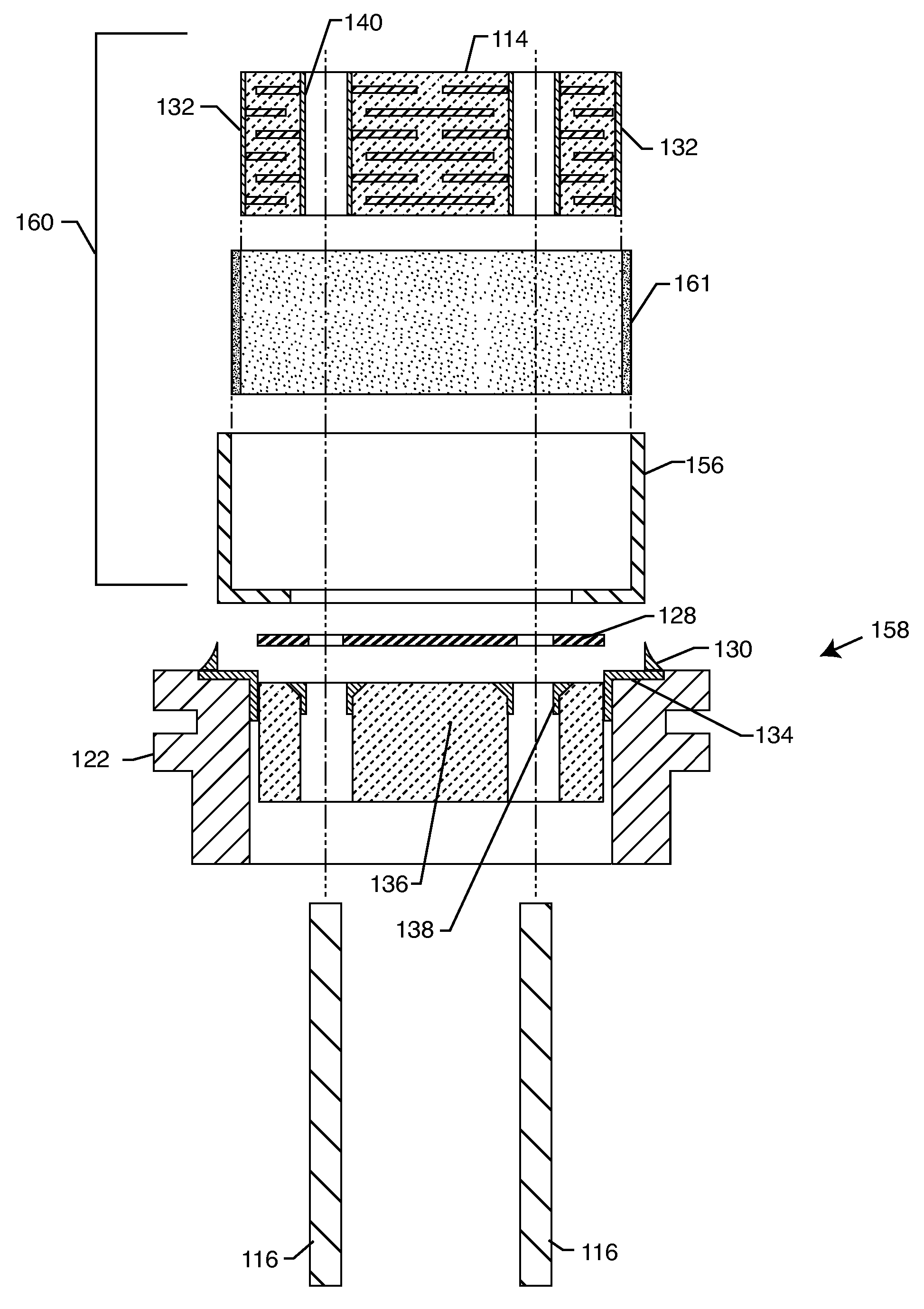 Modular EMI filtered terminal assembly for an active implantable medical device