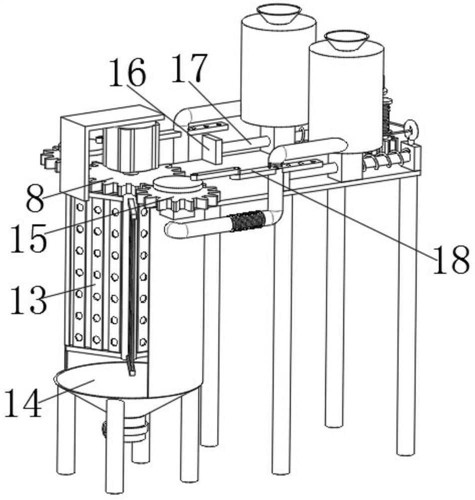 Foaming equipment achieving good foaming effect for production of polyurethane foam plastic