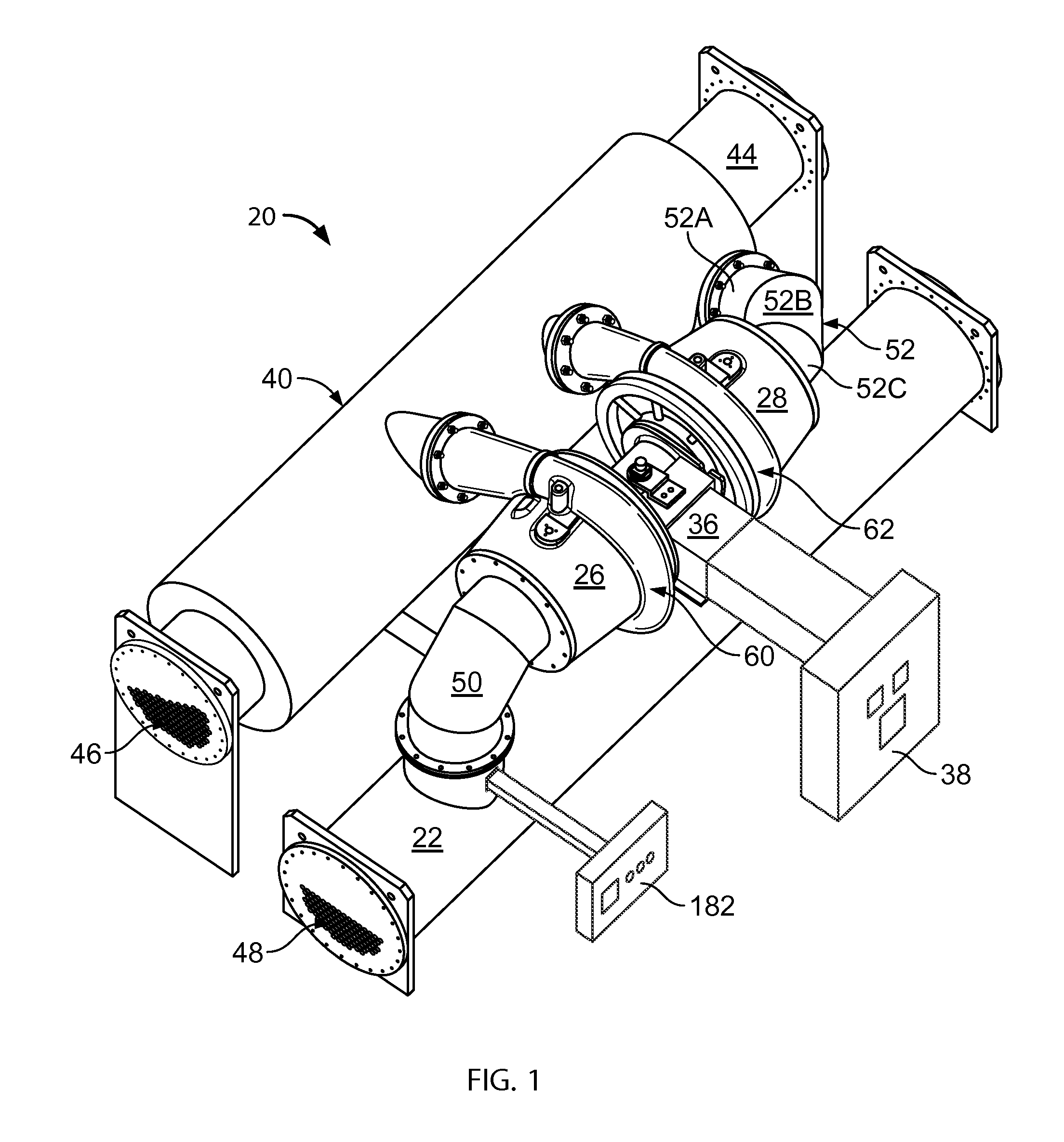 Coaxial economizer assembly and method