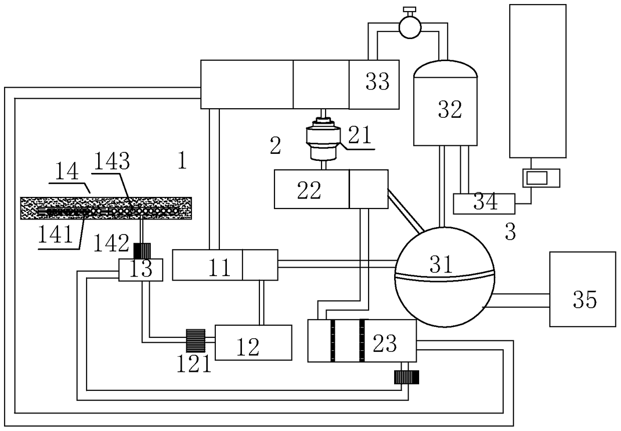 A residential waste recycling energy supply system