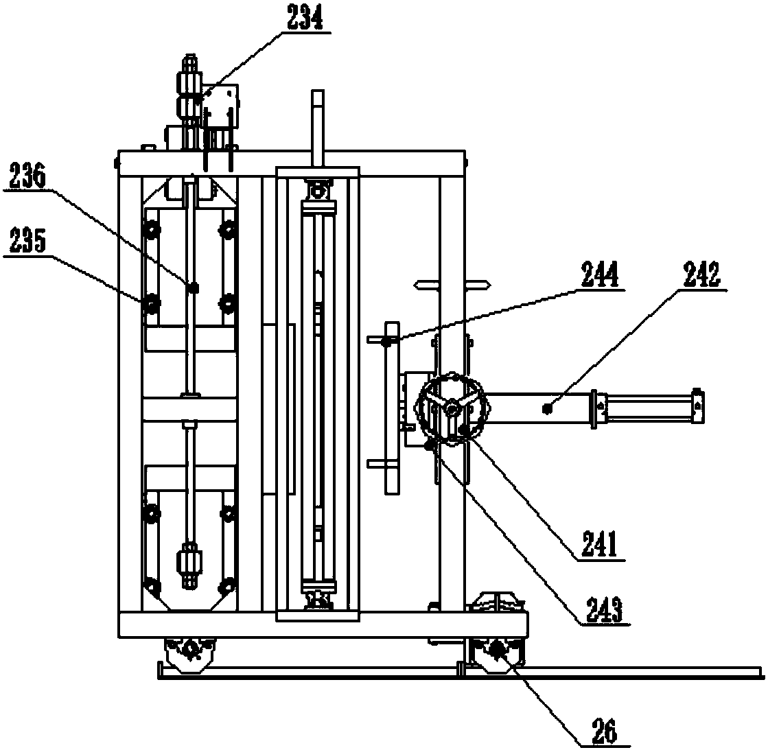 Welding device and welding method for socket and spigot joint of winding pipe