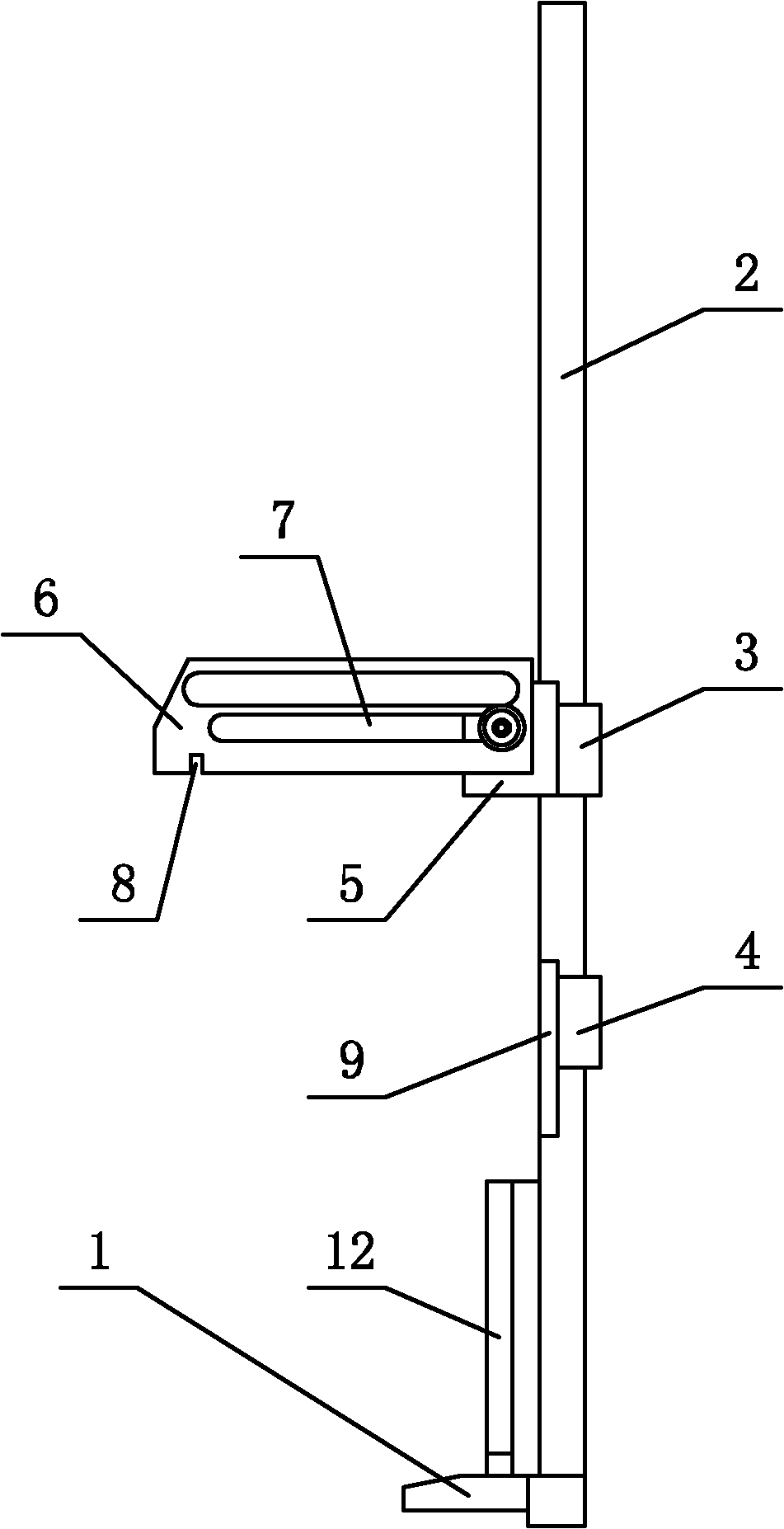 High-voltage coil lead locating device