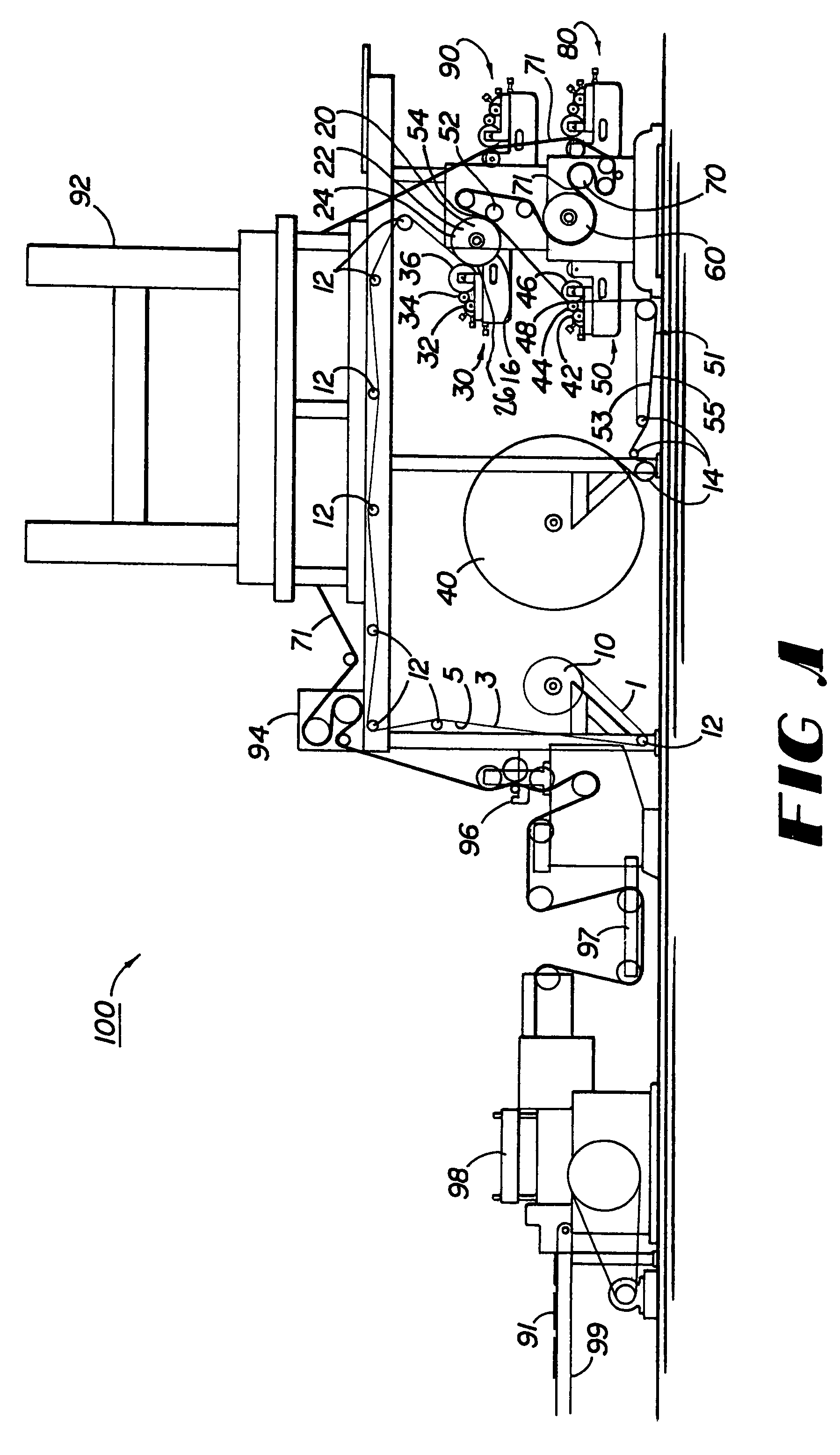 Apparatus and method for demetallizing a metallized film