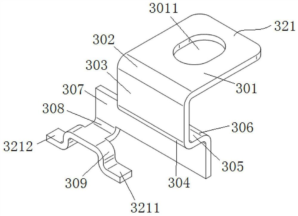 A power semiconductor module packaging structure