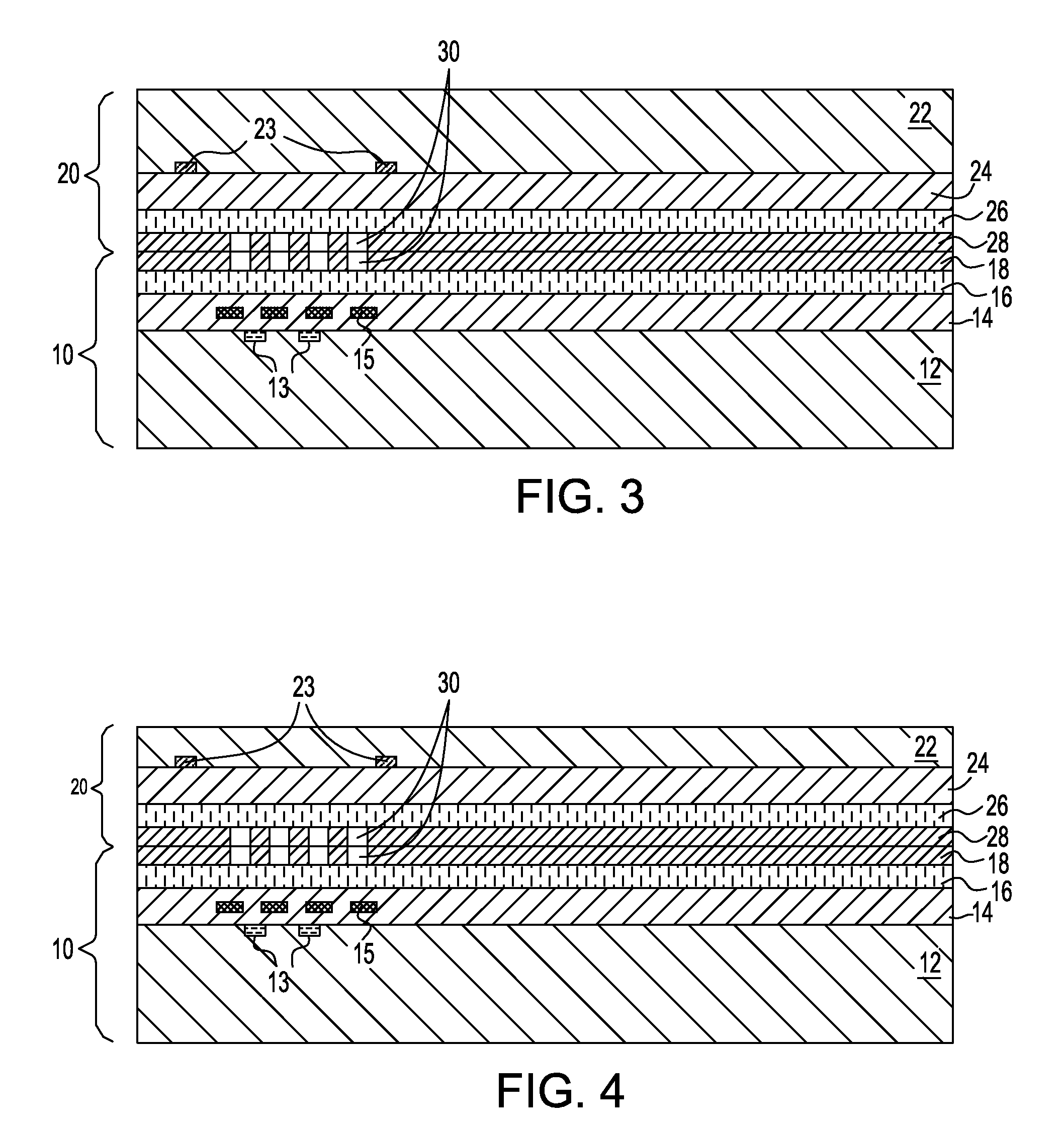 3D integration structure and method using bonded metal planes