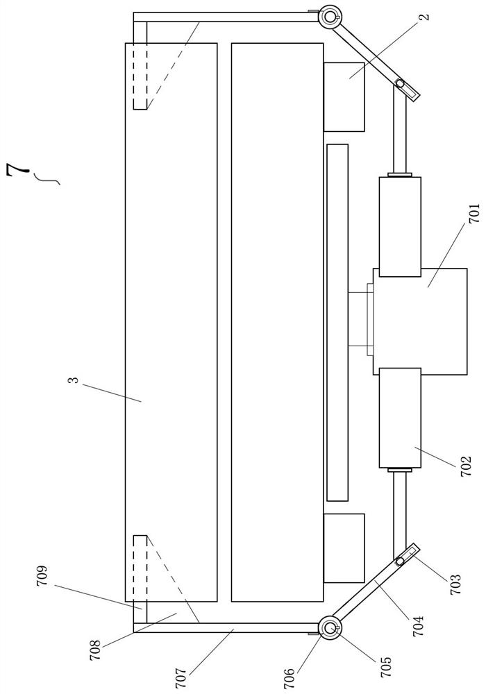 Novel automatic bottle unloading device for canned bottles