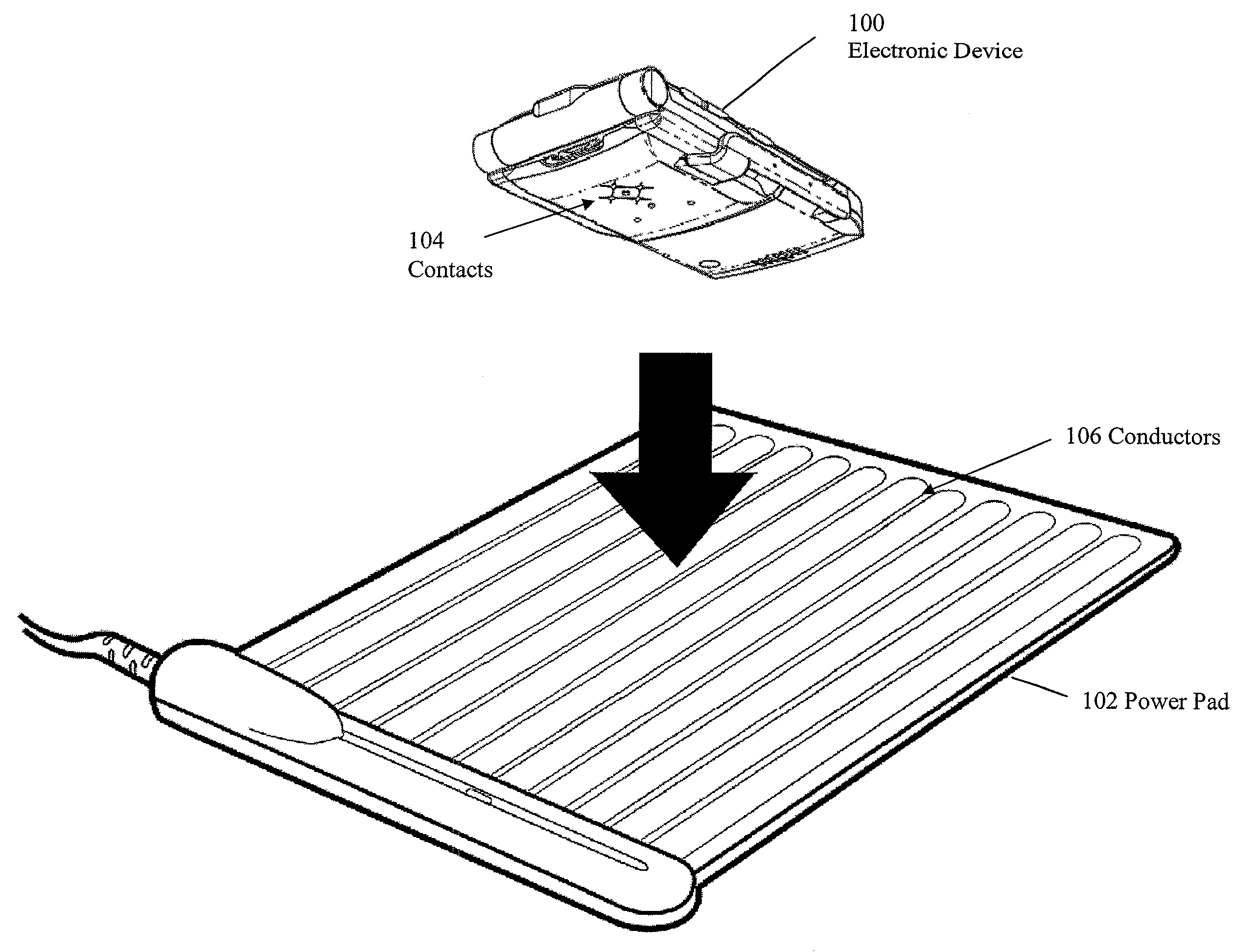 Protection of exposed contacts connected to a bridge rectifier against electrostatic discharge