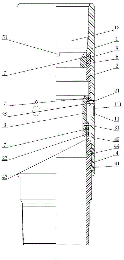 Graded cement injector