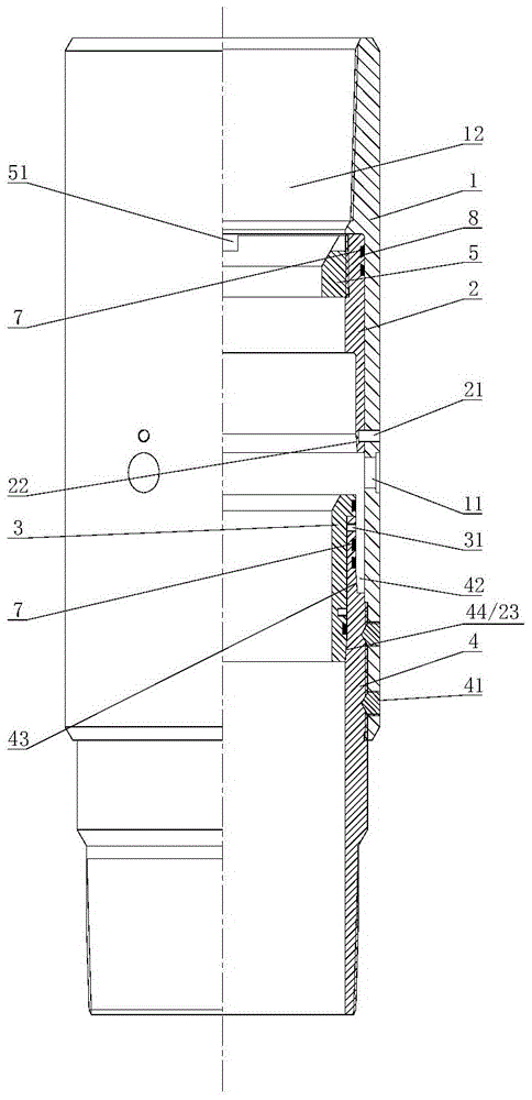 Graded cement injector