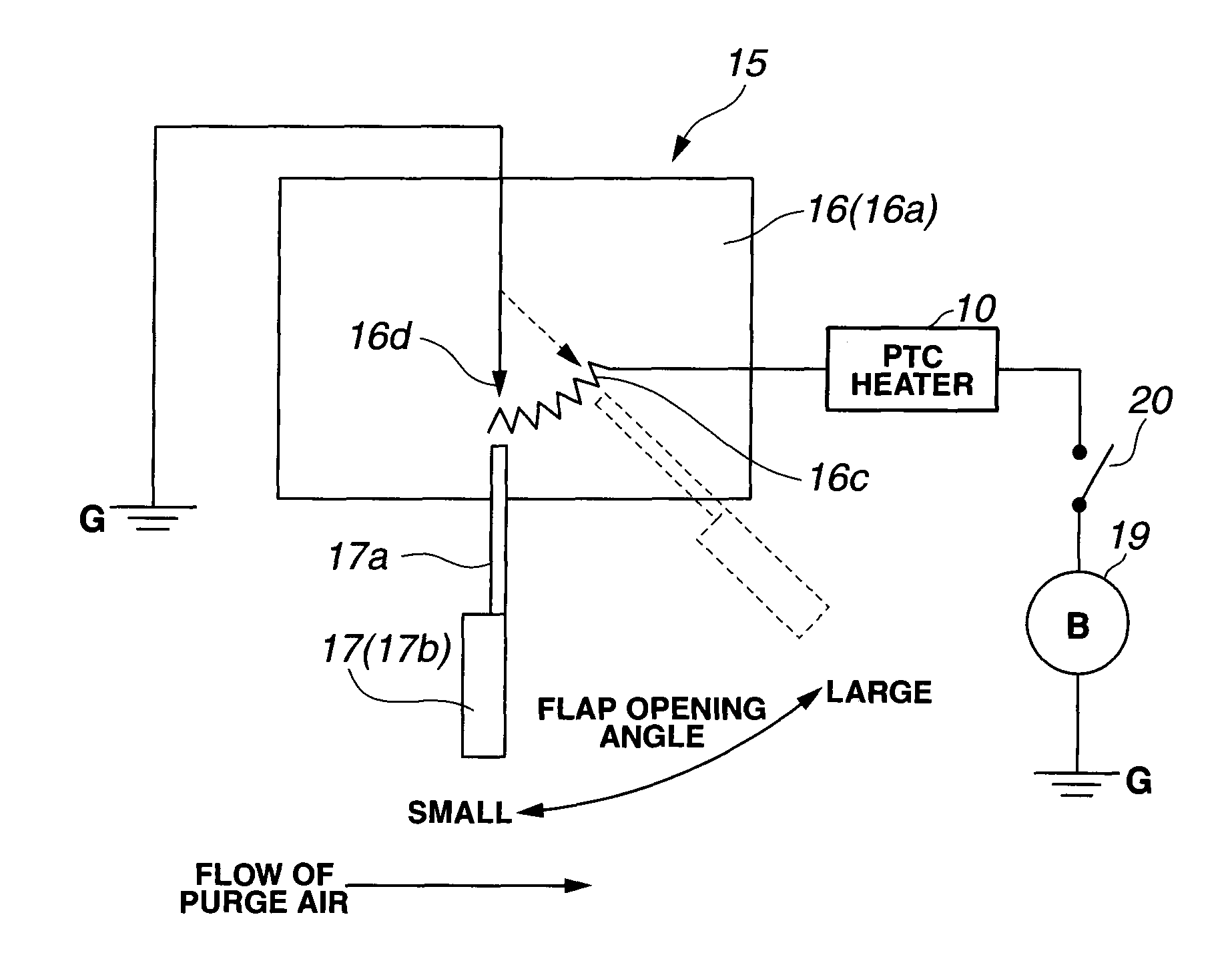 Vaporized fuel processing device and method