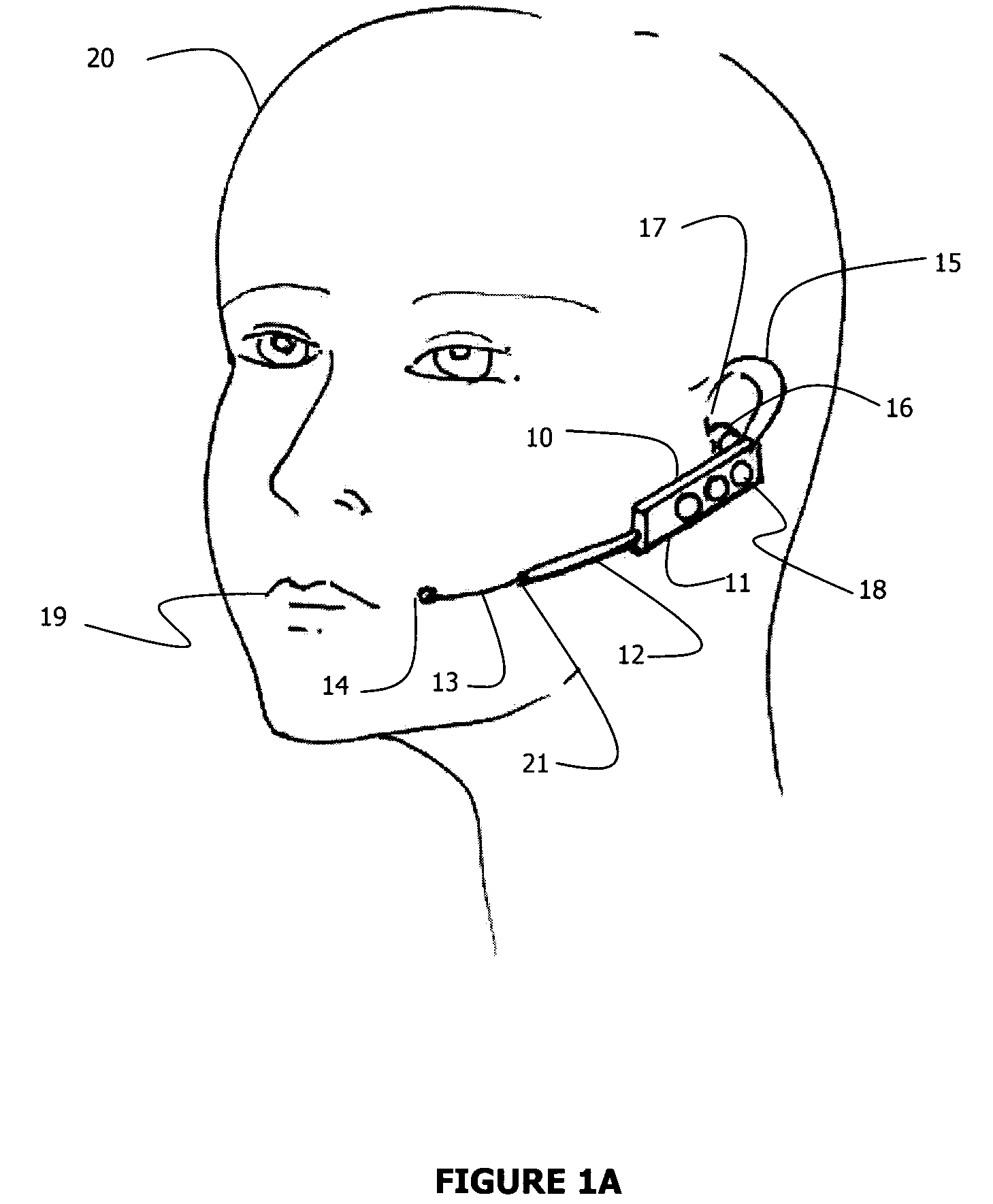 Wireless headset with microphone boom with new bending properties