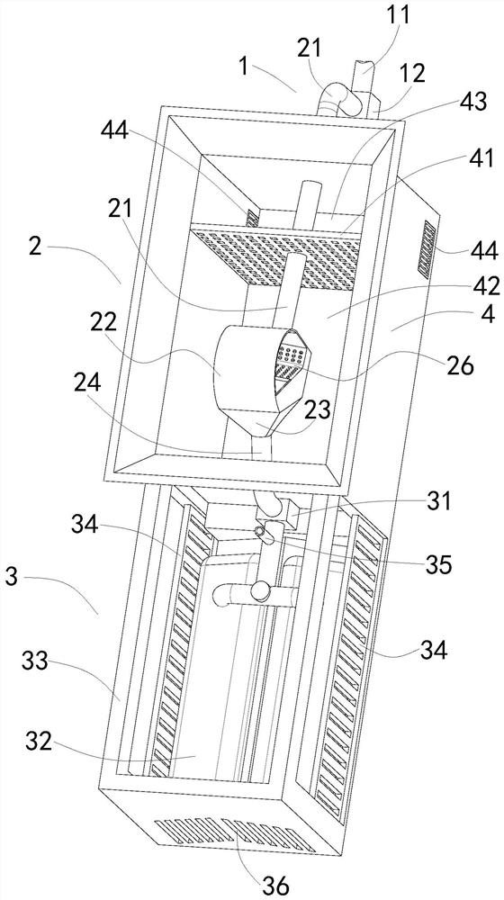 Continuous dredging device for river regulation