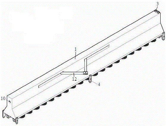 A multifunctional guardrail device for highway combat readiness runway