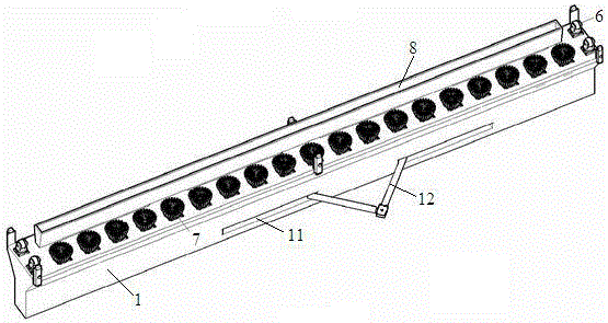 A multifunctional guardrail device for highway combat readiness runway