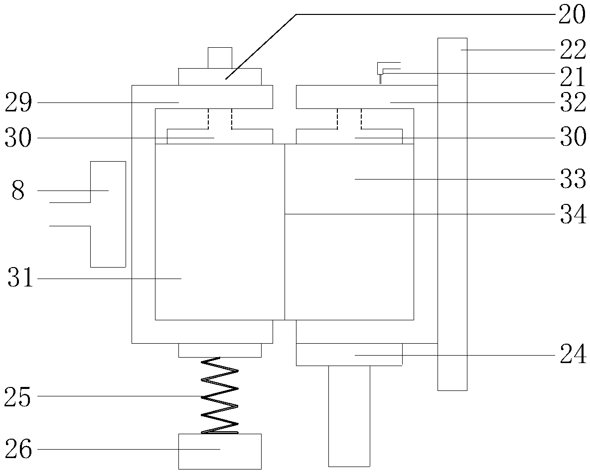 Asphalt surface layer layer-to-layer mechanical friction strength test device and method