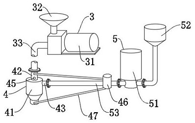 A plant protein beef preparation device based on high-humidity extrusion method and its working method