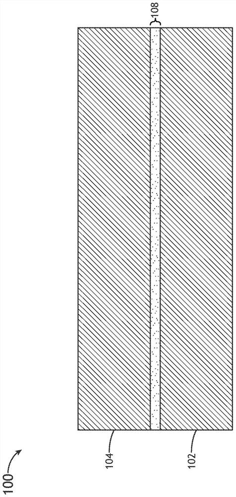 Process temperature measurement device fabrication techniques and methods of calibration and data interpolation of the same