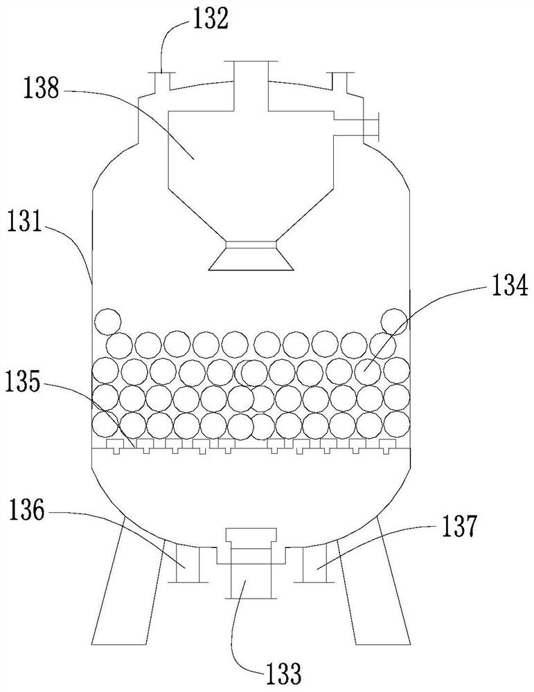 Domestic sewage treatment system