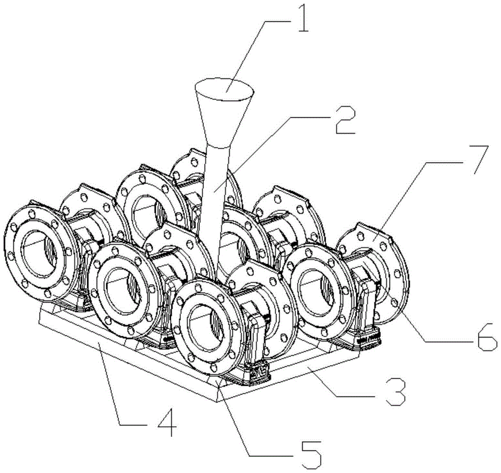 Valve body lost mould and using method thereof