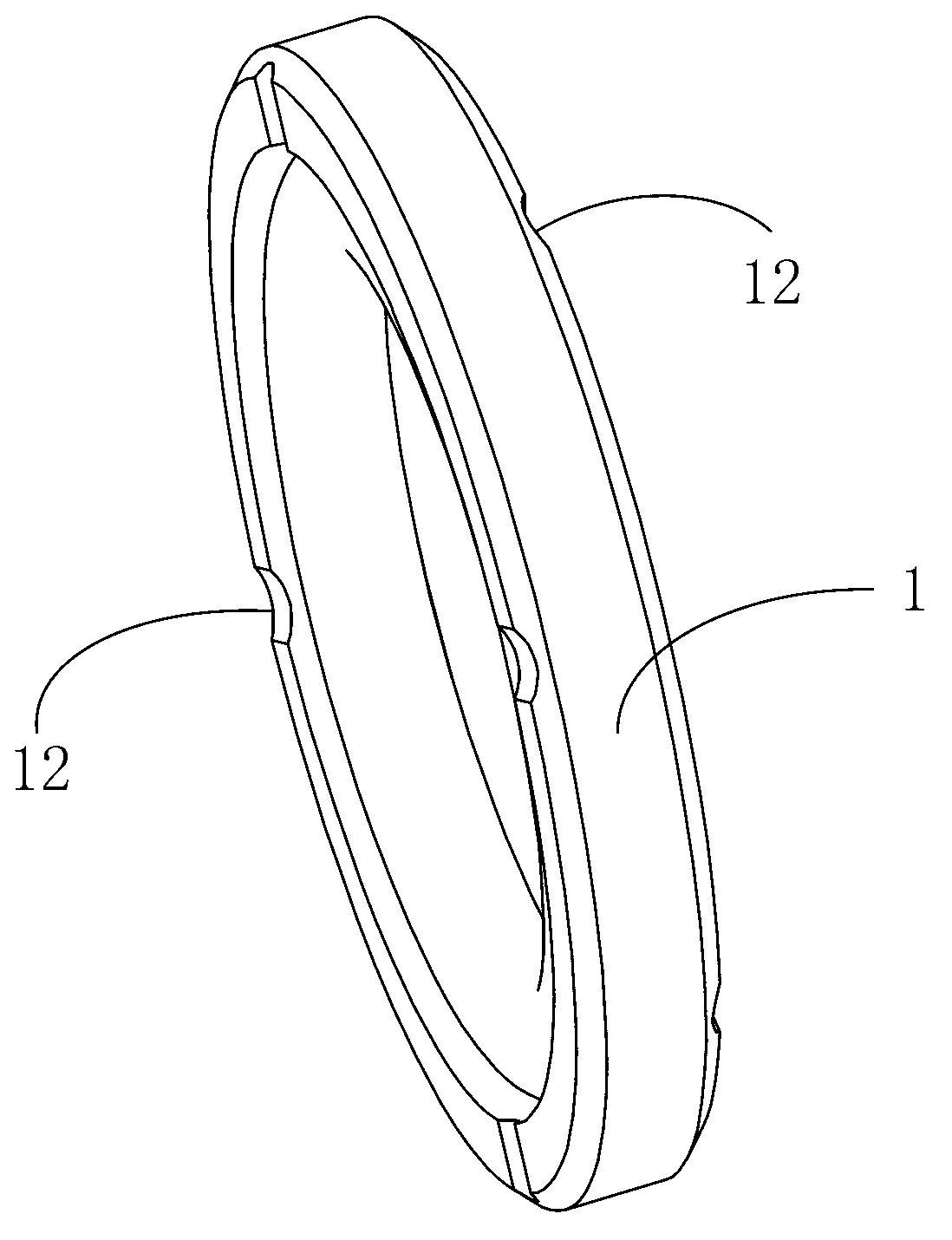 Square coaxial sealing element