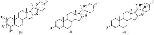 Smilax sapogenin derivative and preparation and applications thereof